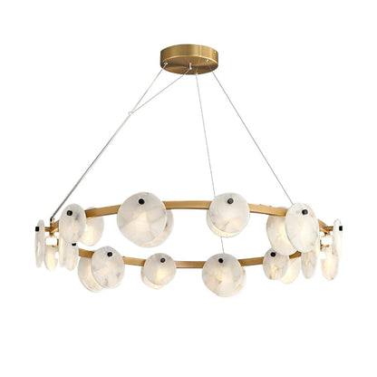 Trinidad Alabaster Electrolier Chandelier