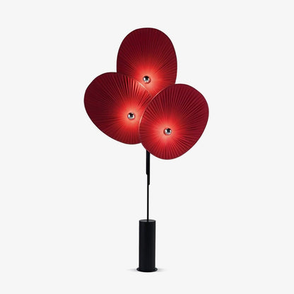 Triple Floral Free-standing Lamp Floor Lamp