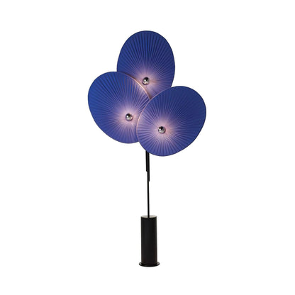 Triple Floral Free-standing Lamp Floor Lamp