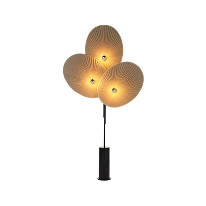 Triple Floral Free-standing Lamp Floor Lamp