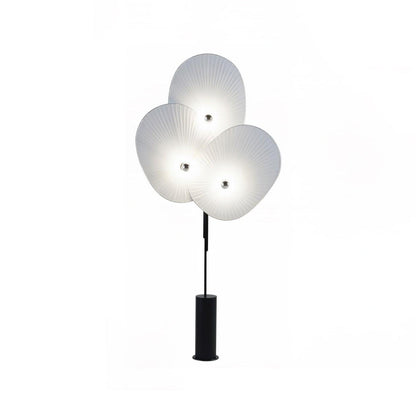 Triple Floral Free-standing Lamp Floor Lamp