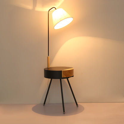 Tripod Fabric Reading Lamp Floor Lamp