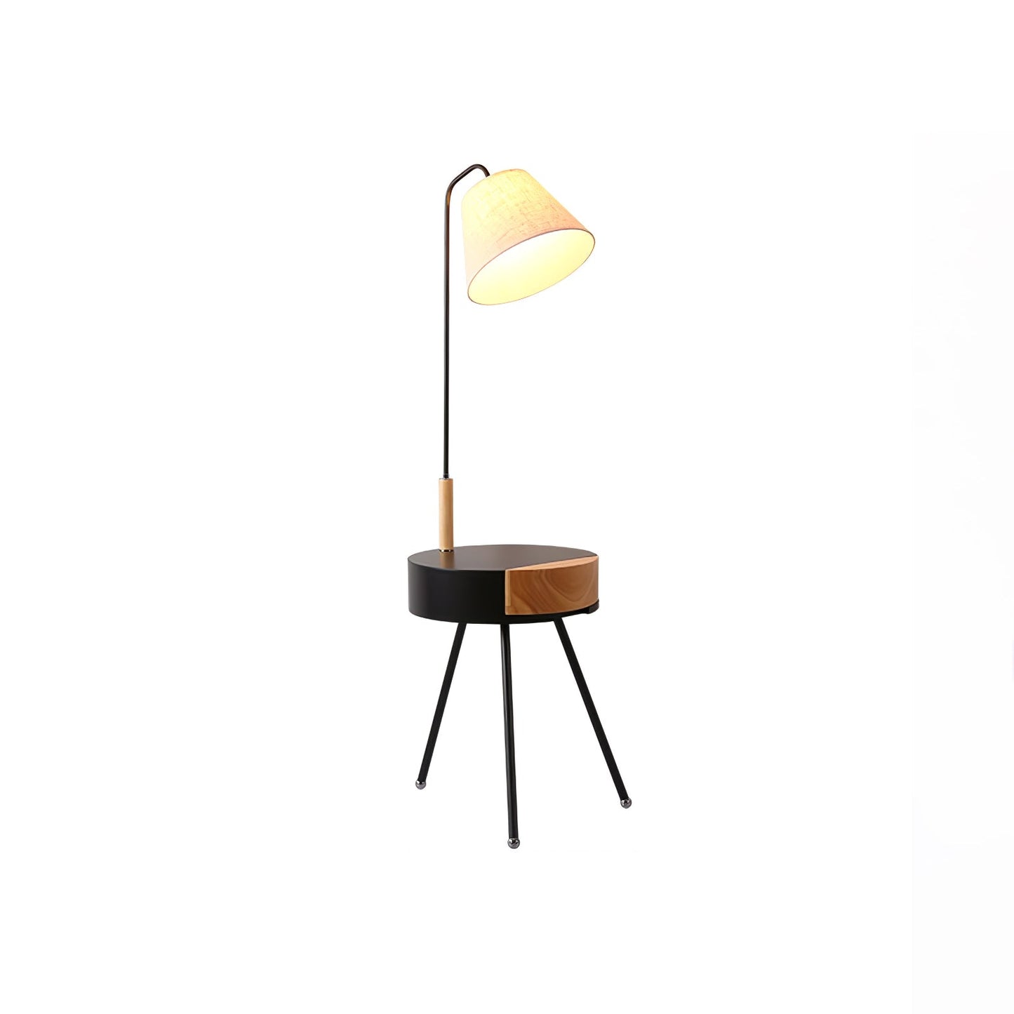 Tripod Fabric Reading Lamp Floor Lamp