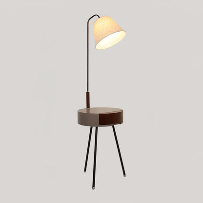 Tripod Fabric Reading Lamp Floor Lamp