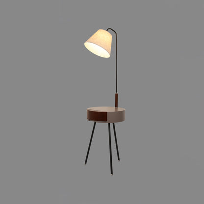 Tripod Fabric Reading Lamp Floor Lamp