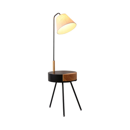 Tripod Fabric Reading Lamp Floor Lamp