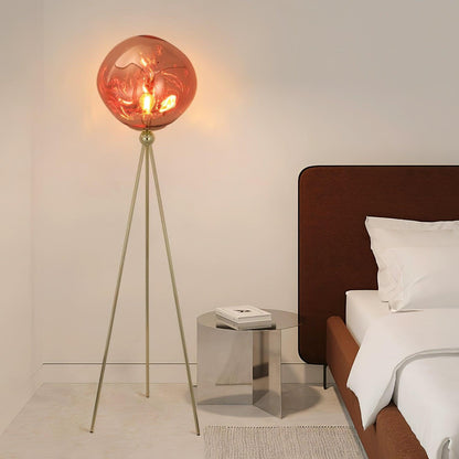 Lava Tripod Rock Uplight Lamp Floor Lamp