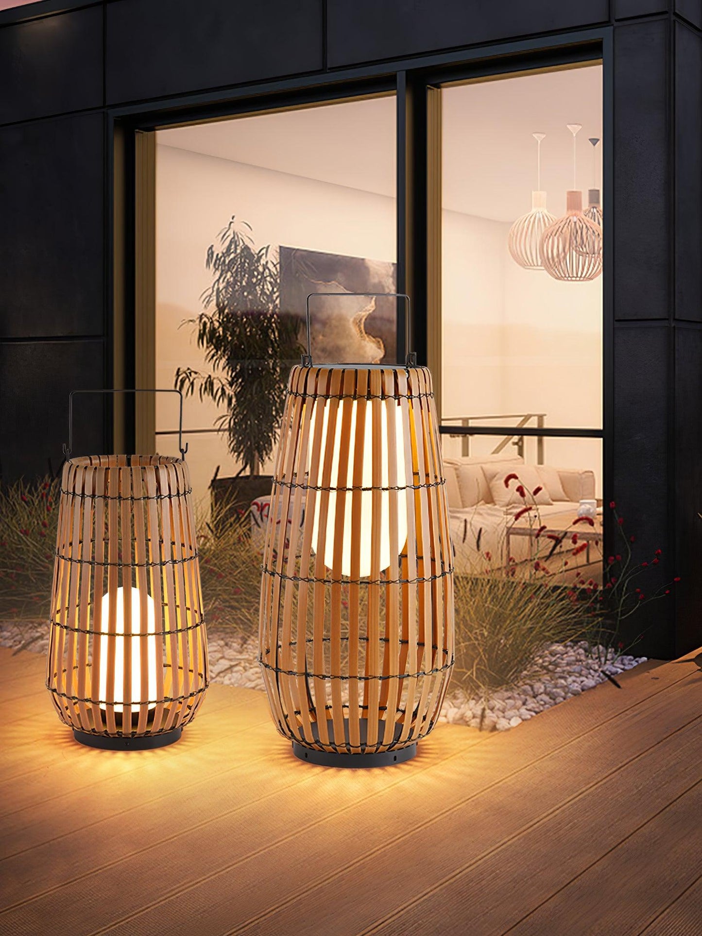 Tropic Braid Lantern Architectural light Outdoor Lamp