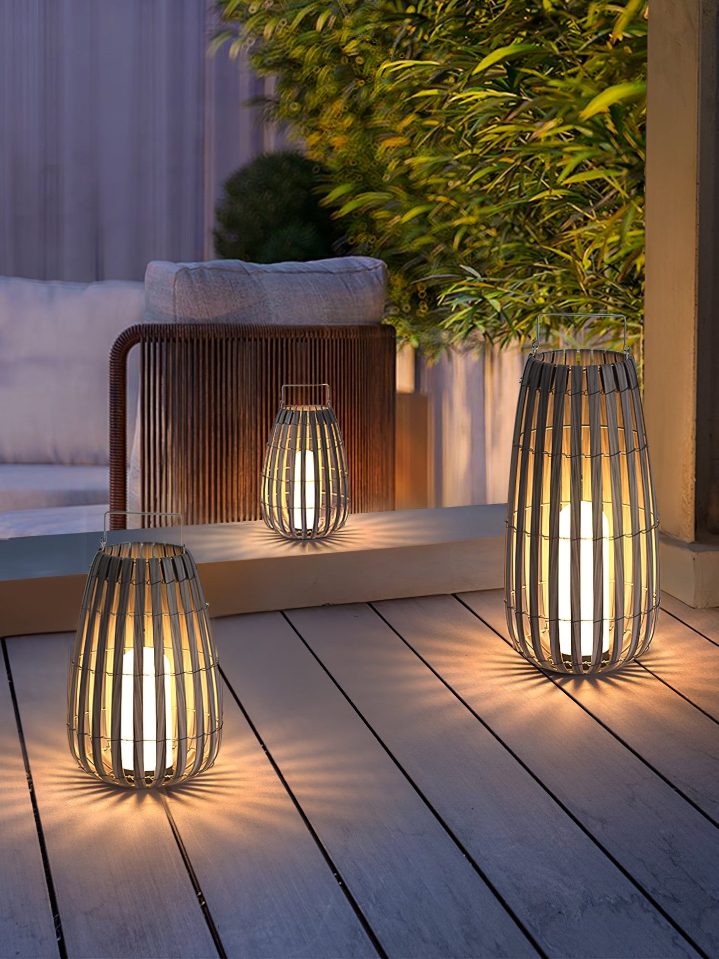 Tropic Braid Lantern Architectural light Outdoor Lamp