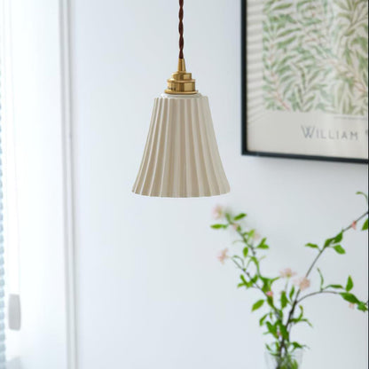 Trumpet Ceramic Hanging light Pendant Light