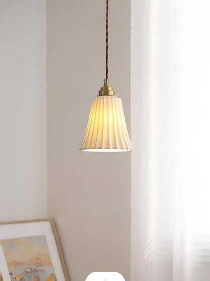 Trumpet Ceramic Hanging light Pendant Light