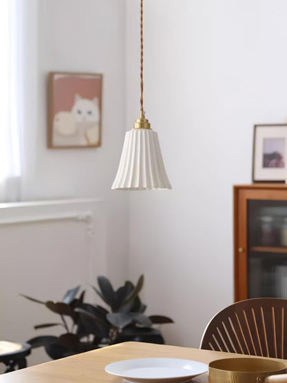 Trumpet Ceramic Hanging light Pendant Light