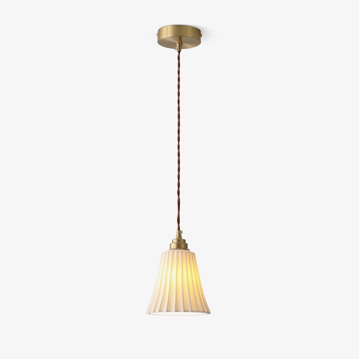 Trumpet Ceramic Hanging light Pendant Light