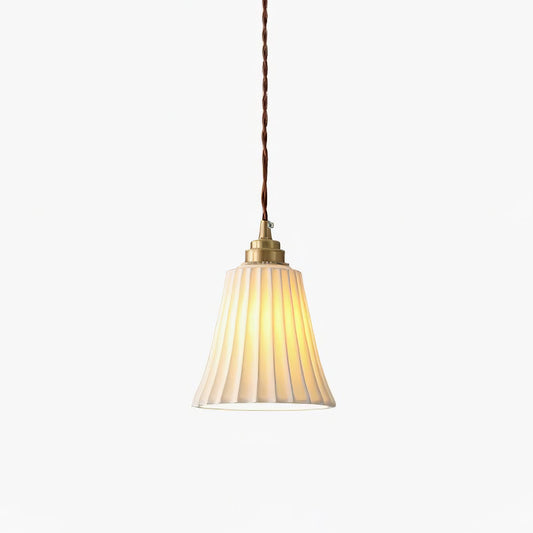 Trumpet Ceramic Hanging light Pendant Light