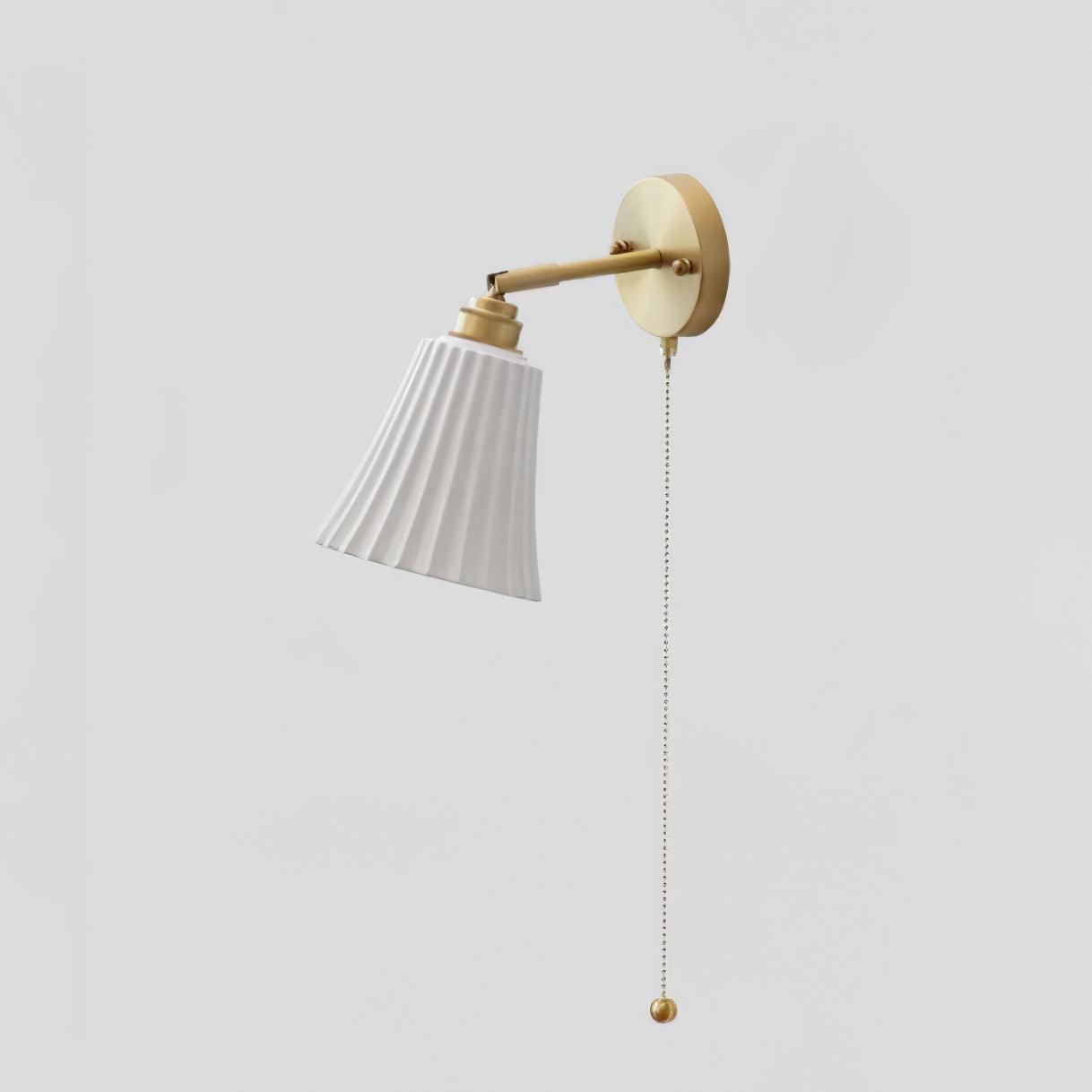 Trumpet Ceramic Lamp bracket Wall Light