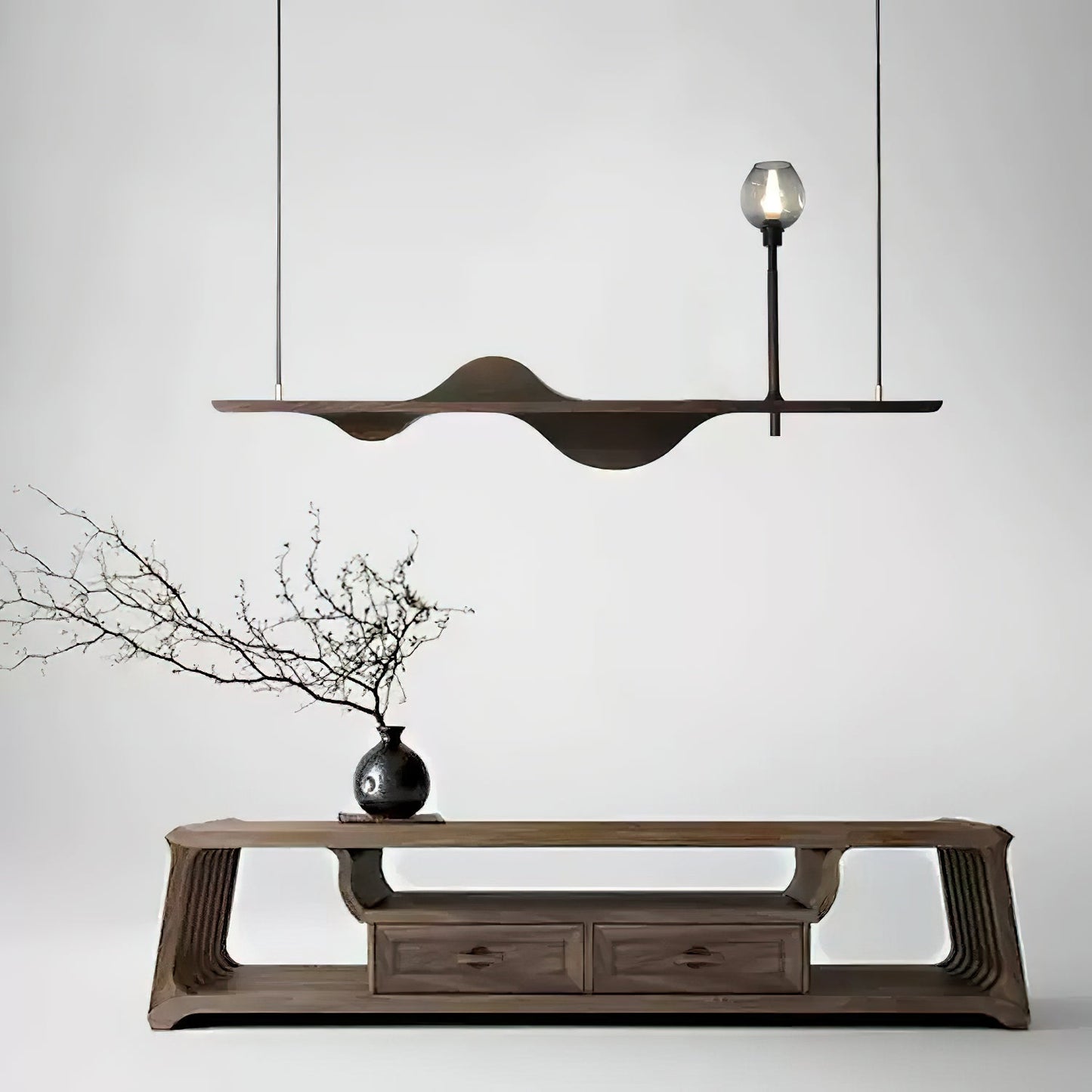 Tsunami Wave Gasolier Chandelier