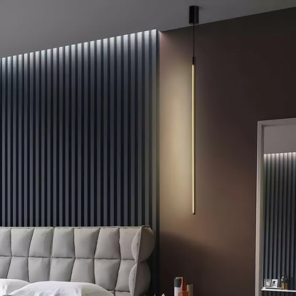 Tubular Linear Droplight Pendant Light