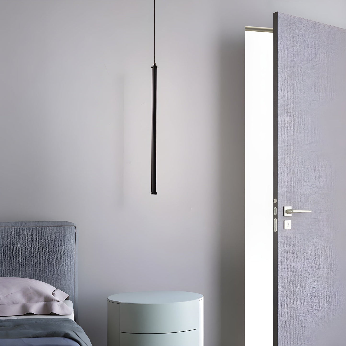 Tubular Linear Droplight Pendant Light