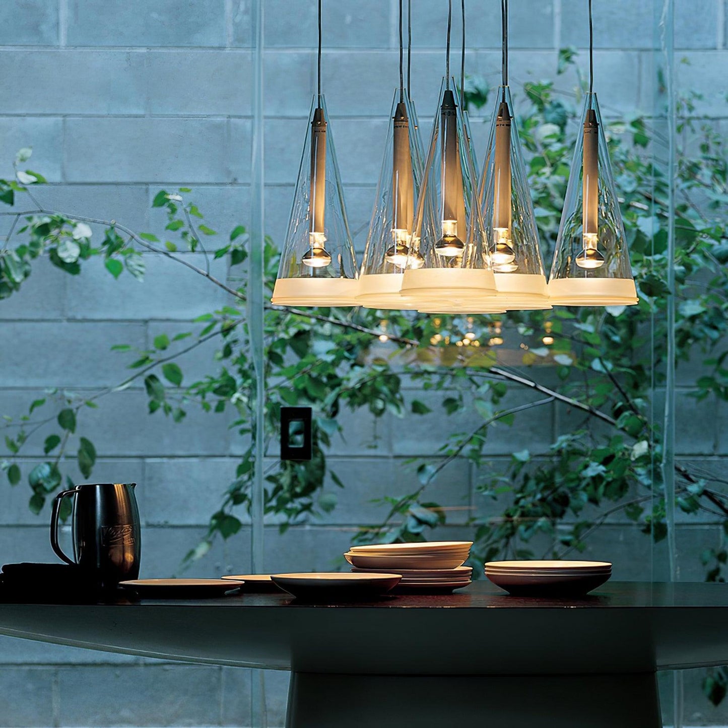 Tuileries Glass Ceiling light fitting Pendant Light