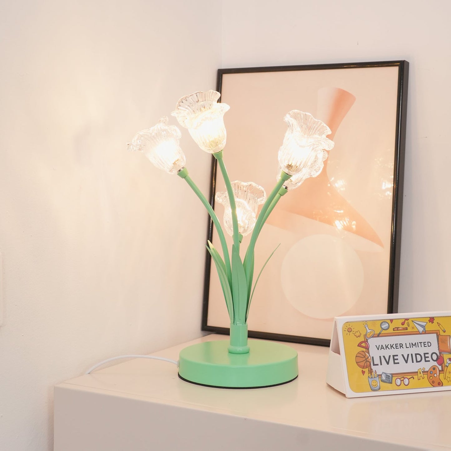 Tulip Flower Bedside lamp Table Lamp