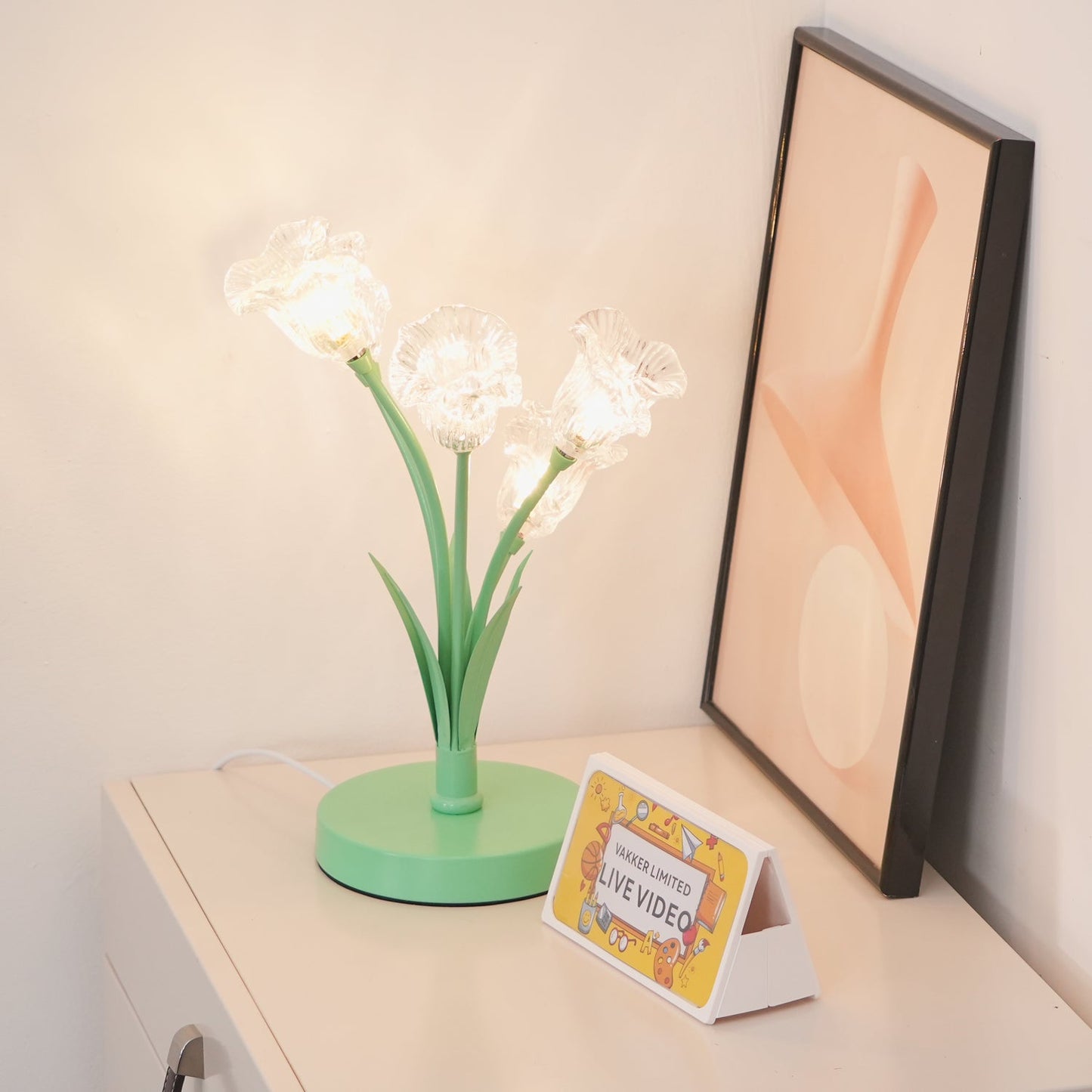 Tulip Flower Bedside lamp Table Lamp