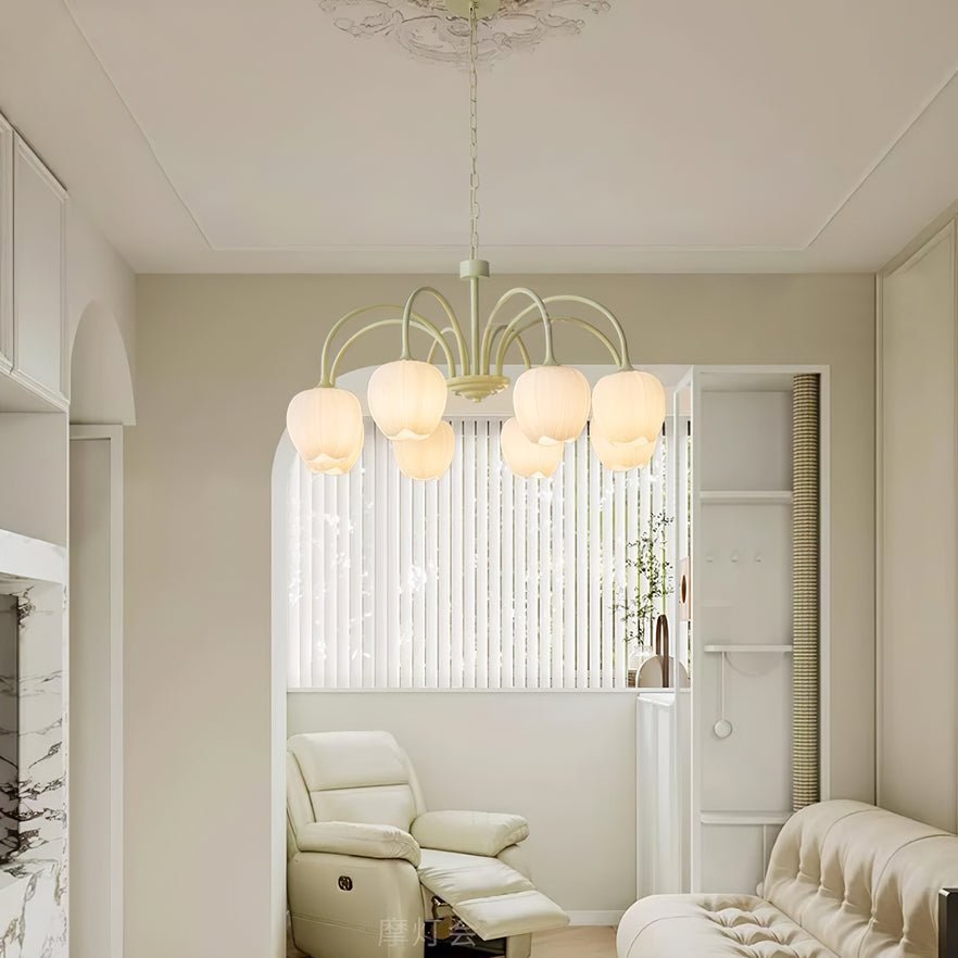 Tulip Matcha Pendant light Chandelier