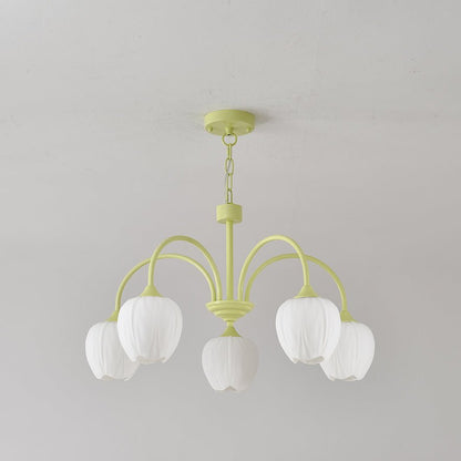 Tulip Matcha Pendant light Chandelier