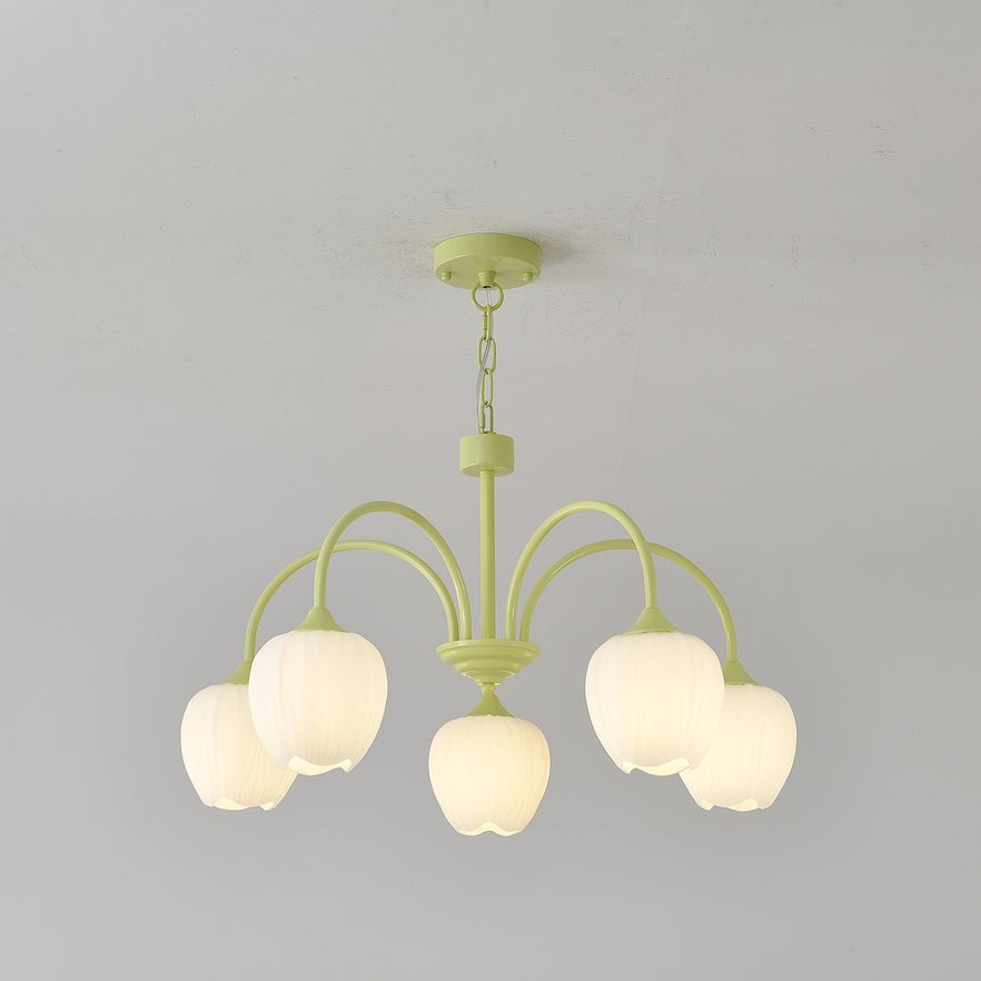 Tulip Matcha Pendant light Chandelier