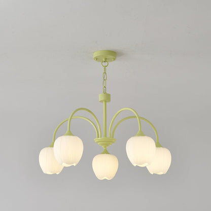 Tulip Matcha Pendant light Chandelier