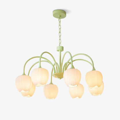 Tulip Matcha Pendant light Chandelier