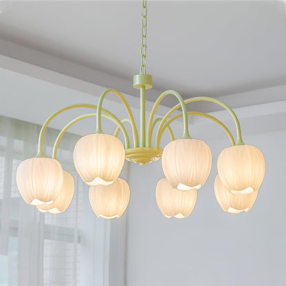 Tulip Matcha Pendant light Chandelier