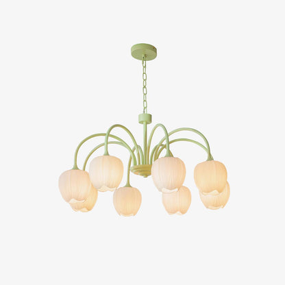 Tulip Matcha Pendant light Chandelier