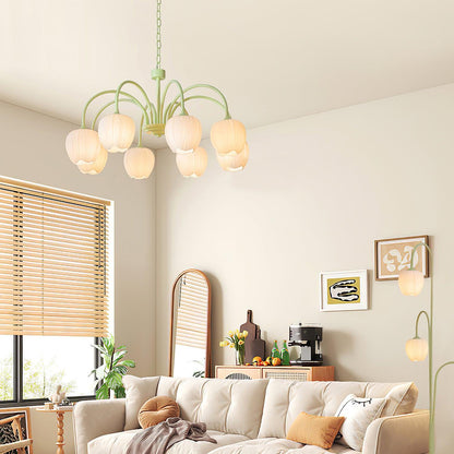 Tulip Matcha Pendant light Chandelier