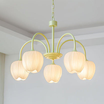 Tulip Matcha Pendant light Chandelier