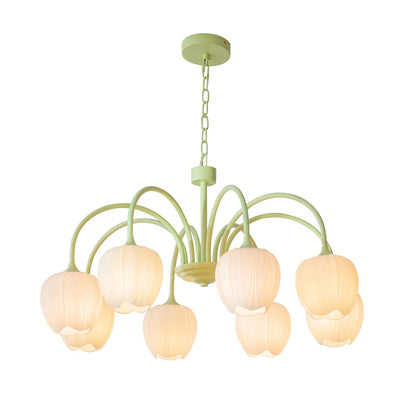 Tulip Matcha Pendant light Chandelier