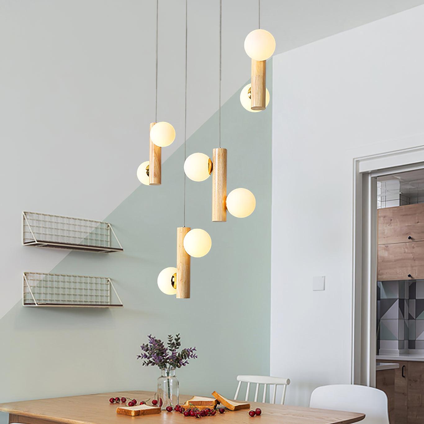 Tupelo Double Droplight Pendant Lamp