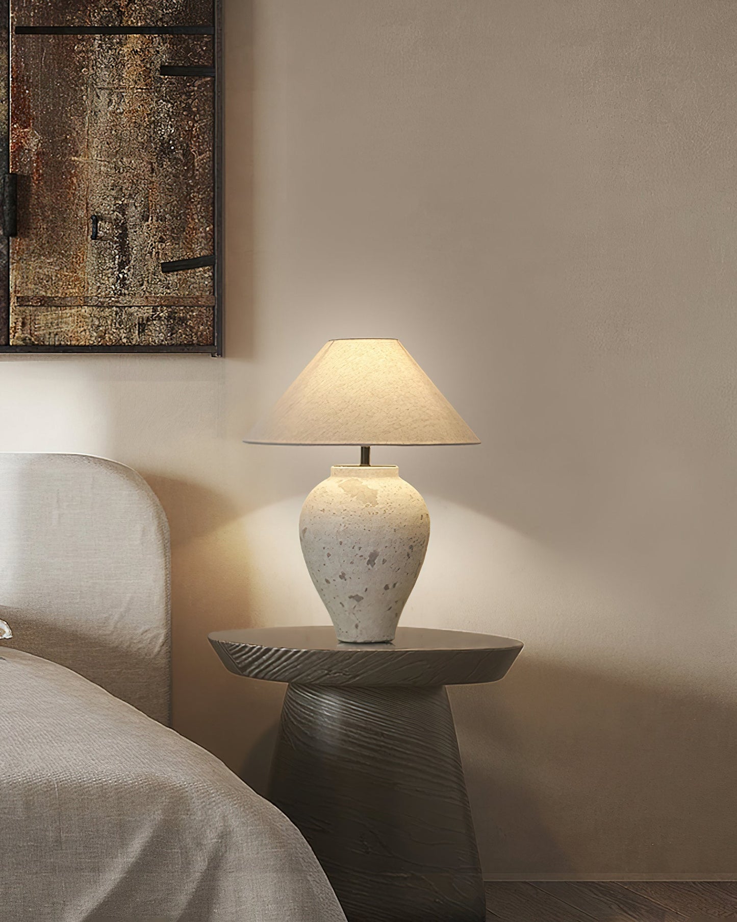 Tuscan Stone Desk lamp Table Lamp