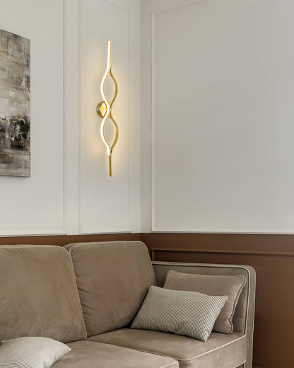 Twist Brass Wall-mounted lamp Wall Light