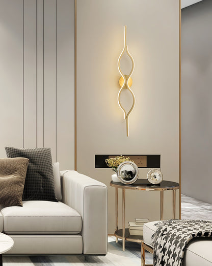 Twist Brass Wall-mounted lamp Wall Light