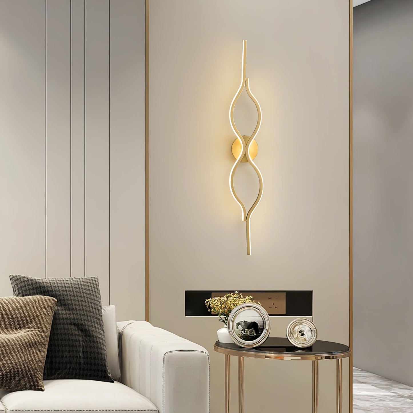 Twist Brass Wall-mounted lamp Wall Light