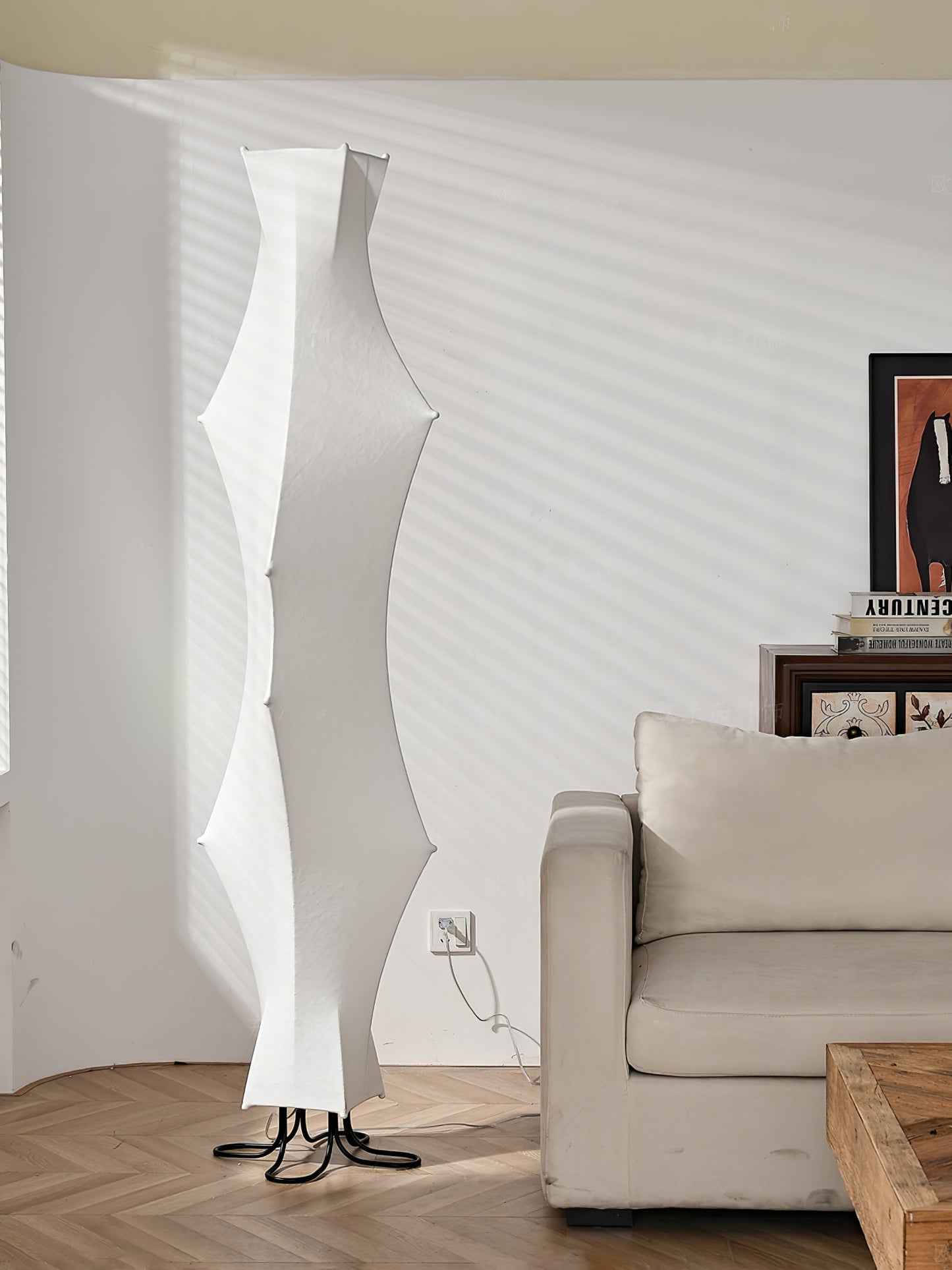 Twist Silk Floor-standing Lamp Floor Lamp