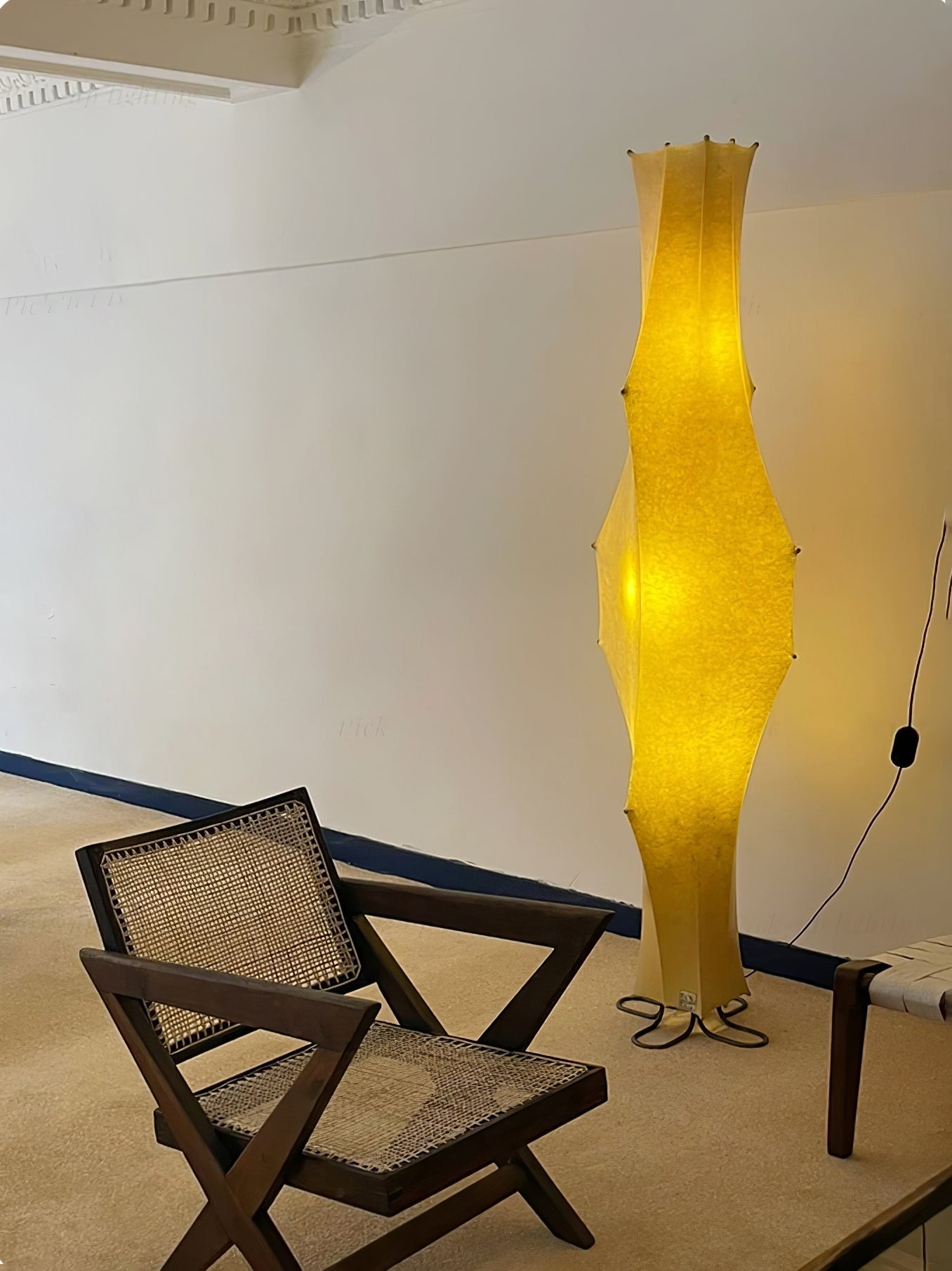 Twist Silk Floor-standing Lamp Floor Lamp