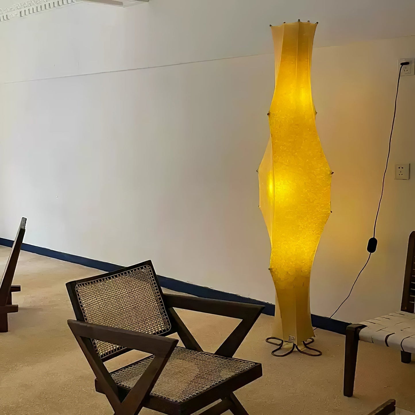 Twist Silk Floor-standing Lamp Floor Lamp