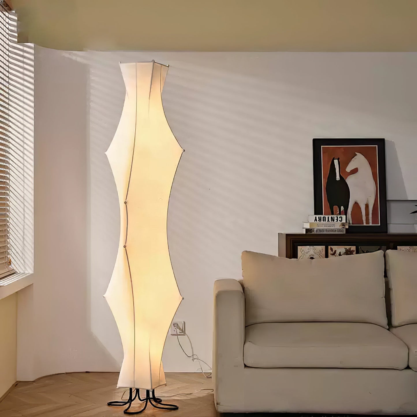 Twist Silk Floor-standing Lamp Floor Lamp