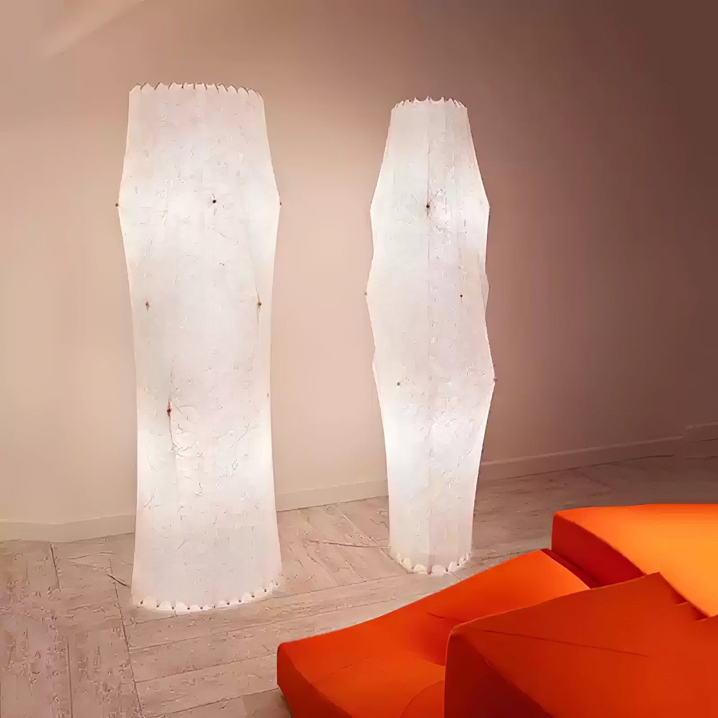 Twist Silk Floor-standing Lamp Floor Lamp