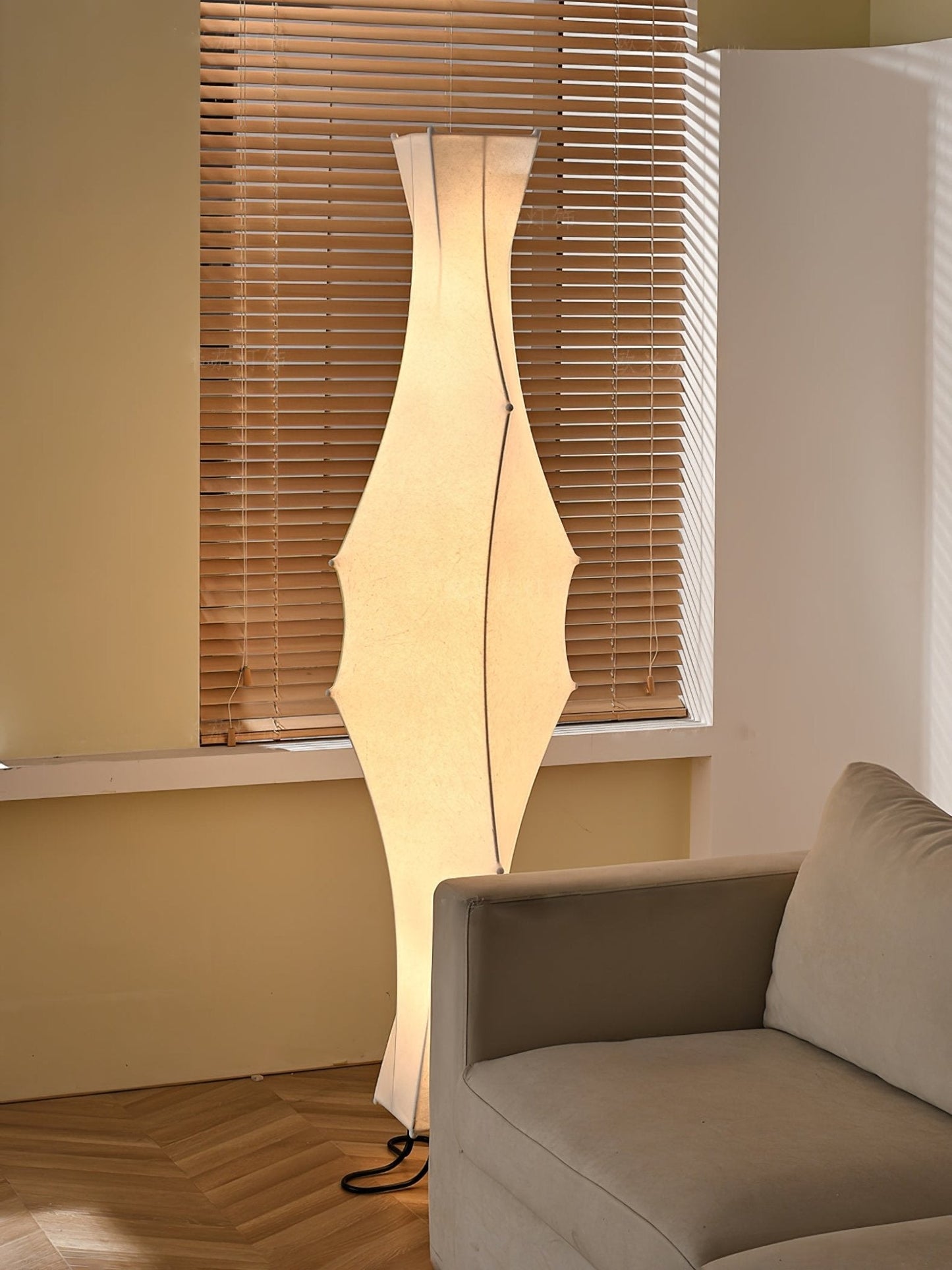 Twist Silk Floor-standing Lamp Floor Lamp