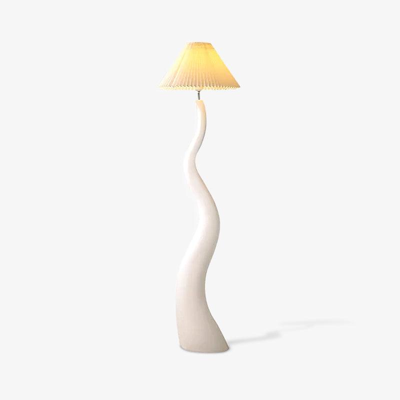 Twisted Pleated Floor-standing Lamp Floor Lamp