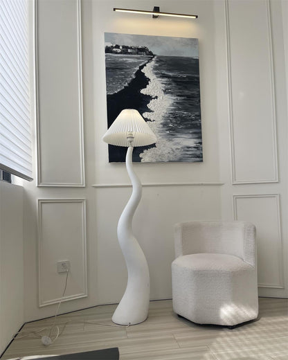 Twisted Pleated Floor-standing Lamp Floor Lamp