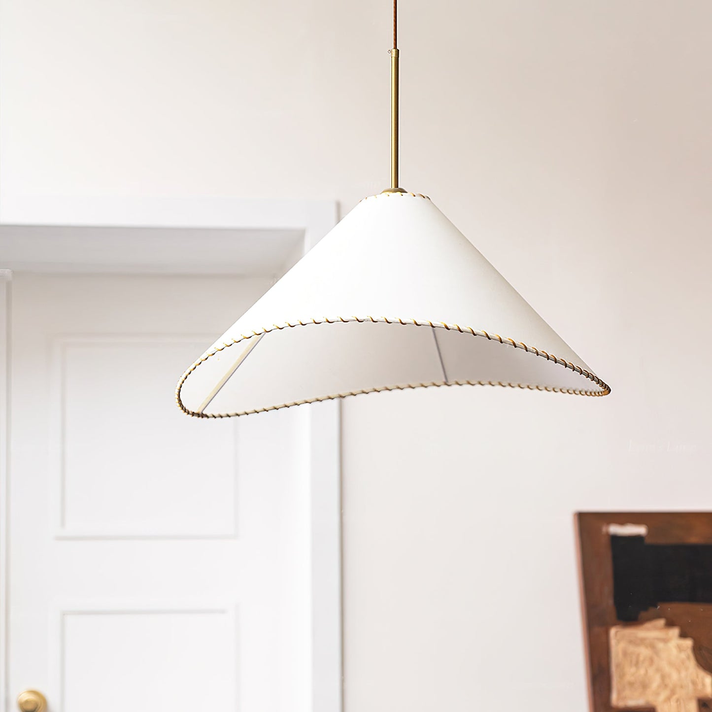 Twisted Shade Drop light Pendant Lamp