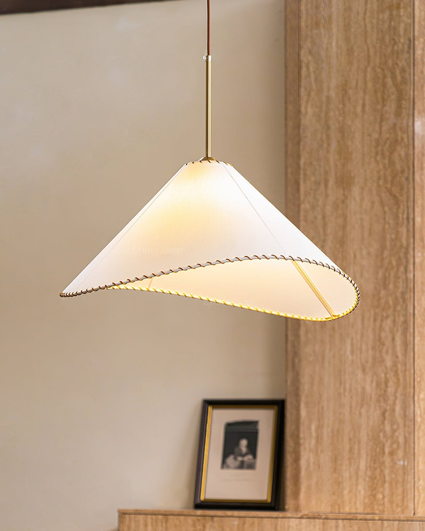 Twisted Shade Drop light Pendant Lamp